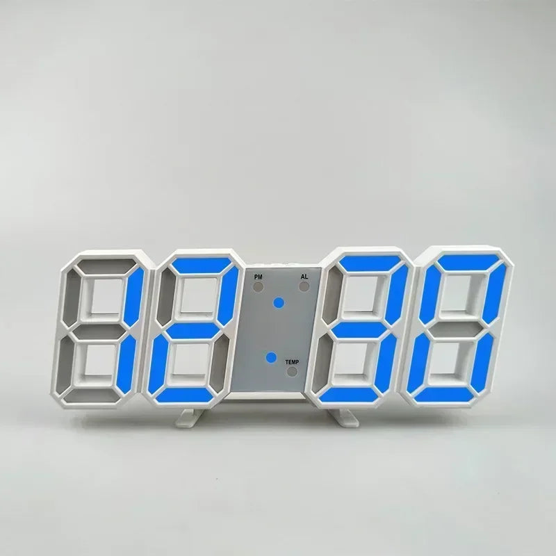 3D LED Alarm Clock