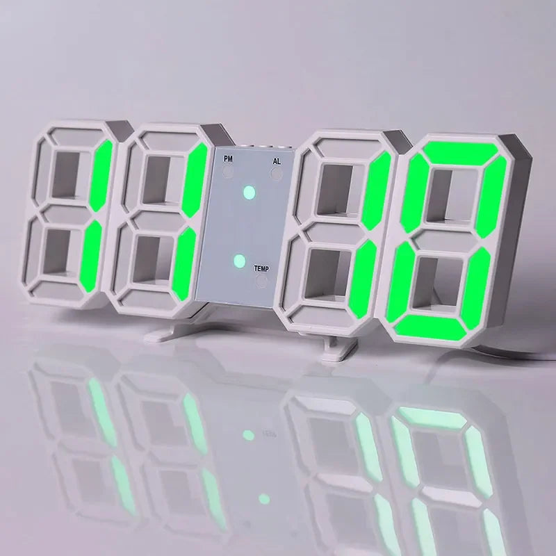 3D LED Alarm Clock