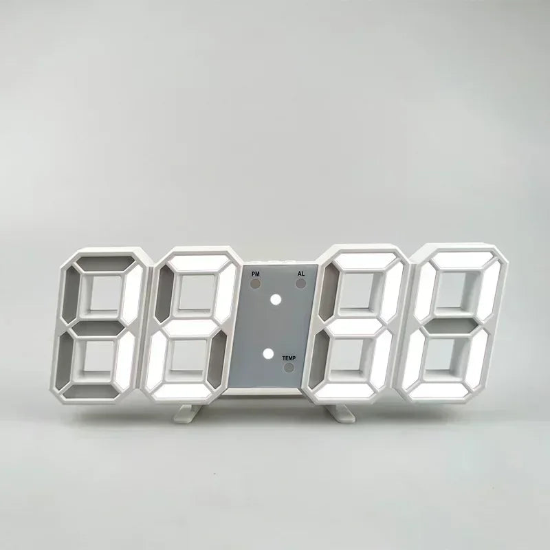 3D LED Alarm Clock