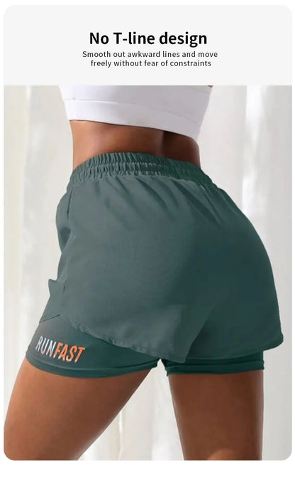 High Rise Yoga Shorts