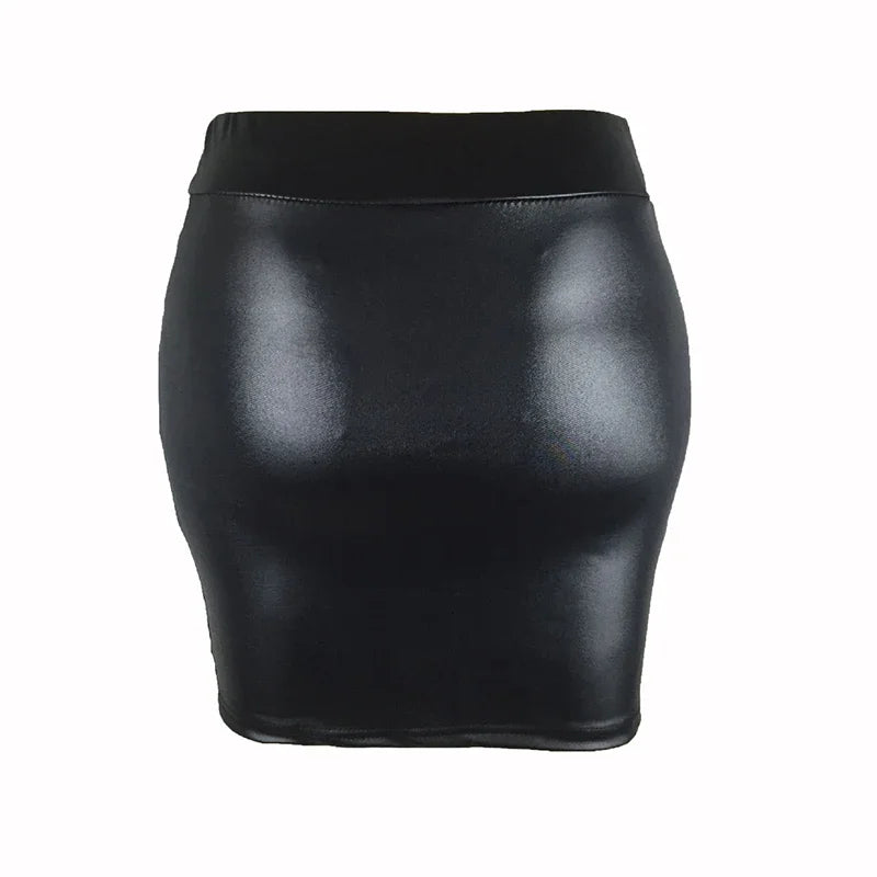 Mini Skirts High-waist Slim Fit
