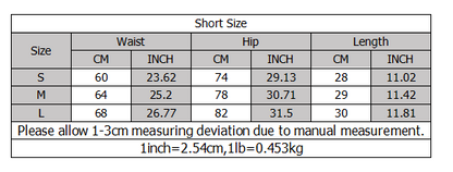 High Waist Breathable Shorts