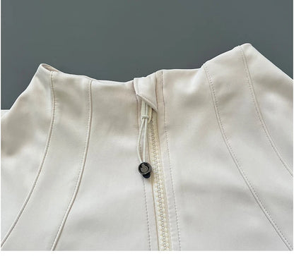 Stand Up Breathable Fitness Jacket