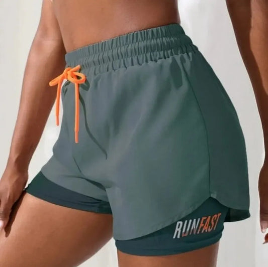 High Rise Yoga Shorts