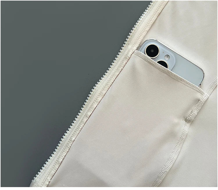 Stand Up Breathable Fitness Jacket