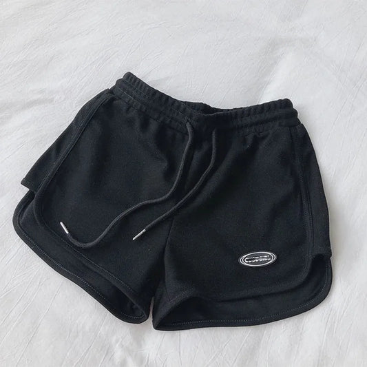 Sporty Drawstring Shorts