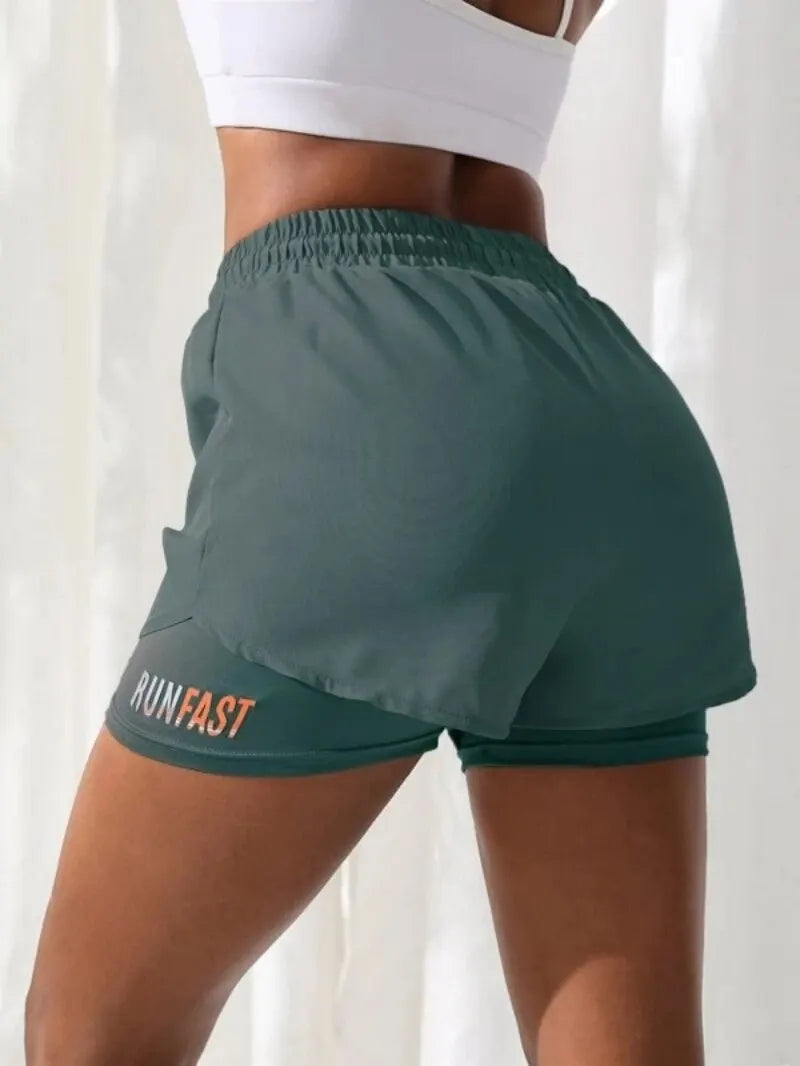 High Rise Yoga Shorts