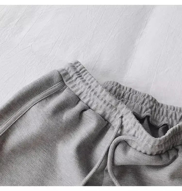 Sporty Drawstring Shorts