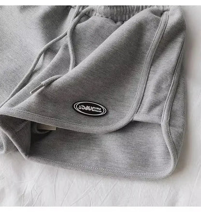 Sporty Drawstring Shorts