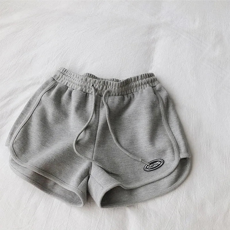 Sporty Drawstring Shorts