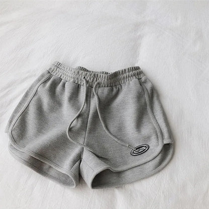 Sporty Drawstring Shorts