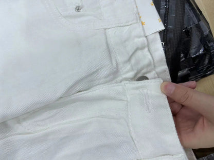 High Waist Jean Shorts