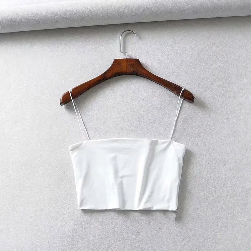 Summer Sleeveless Crop Top