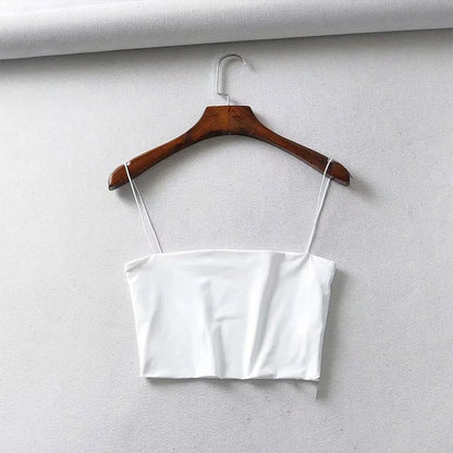 Summer Sleeveless Crop Top