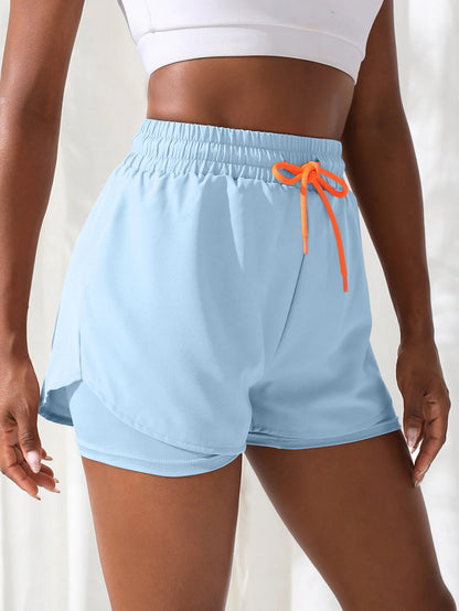 High Rise Yoga Shorts