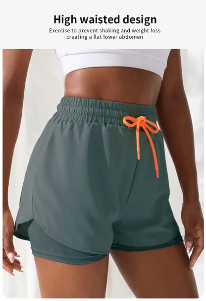 High Rise Yoga Shorts