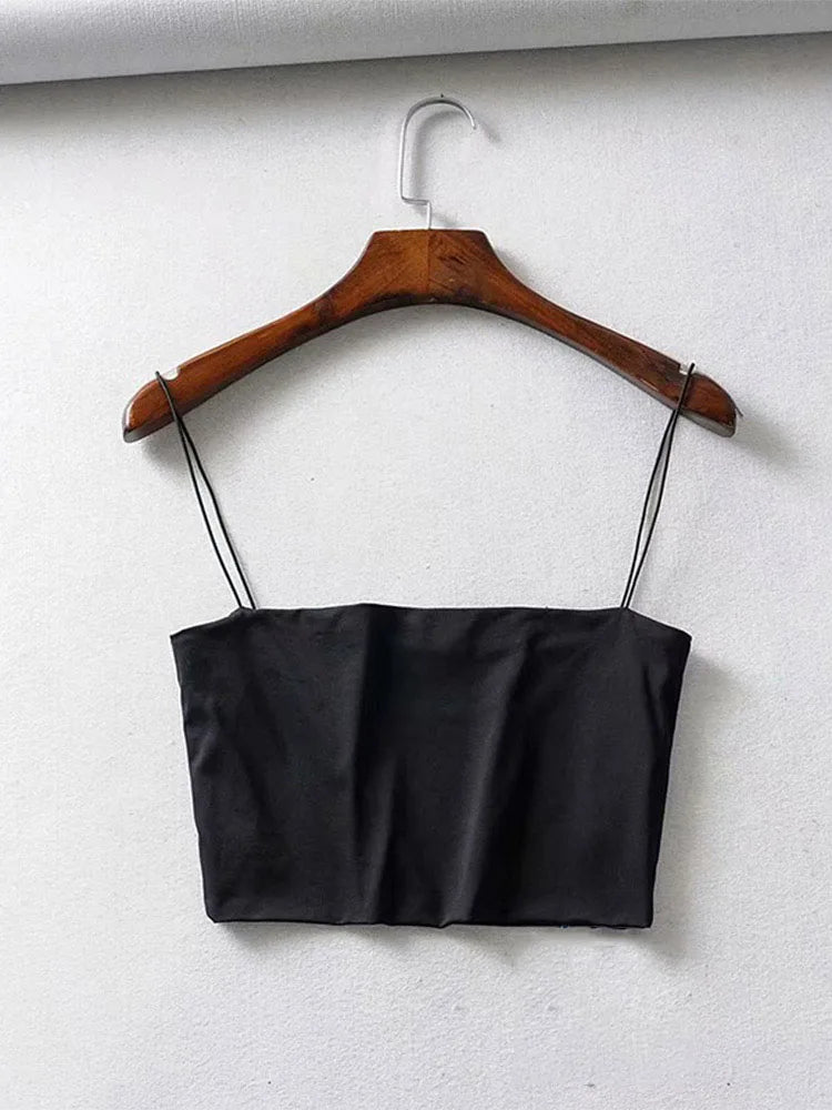 Summer Sleeveless Crop Top