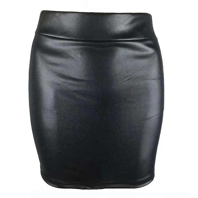 Mini Skirts High-waist Slim Fit