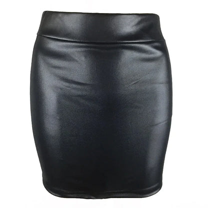 Mini Skirts High-waist Slim Fit