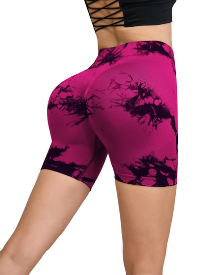 High Waist Multicolor Yoga Shots