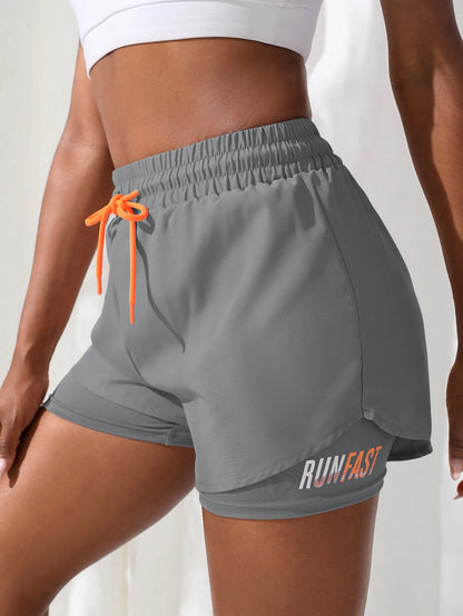 High Rise Yoga Shorts